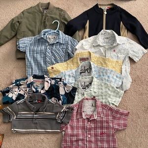 Boys Quiksilver tops. Lot of 10. Size 3T/4T